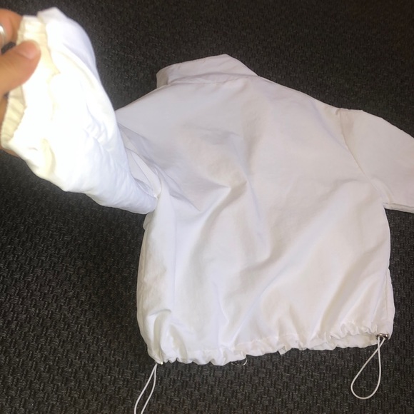 White Original Ashley Bomber Jacket By 26 International - Picture 5 of 6